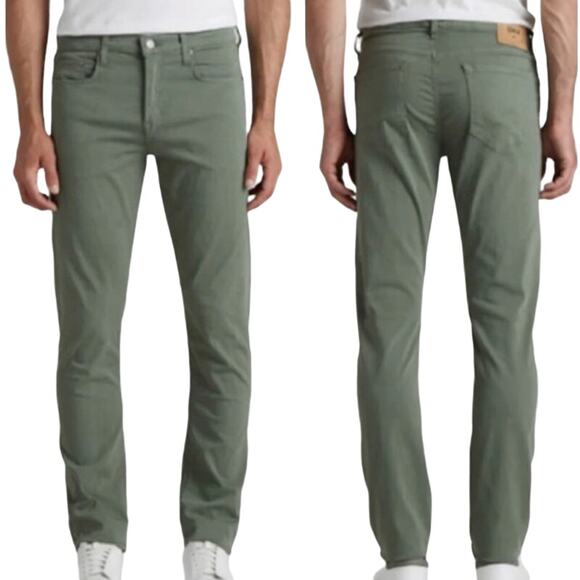 Edwin Denim Maddox Endurance Slim Men's Pants Fern Size 36 33" - $168 - Picture 1 of 9